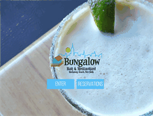 Tablet Screenshot of bungalowbarny.com